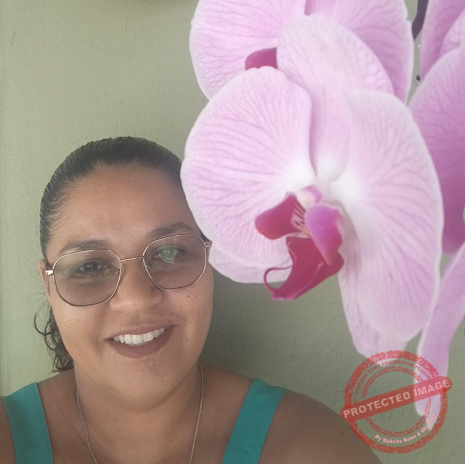 Foto da autora Orquiflor Jardim