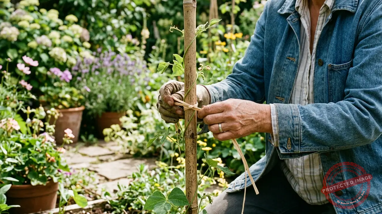 O Que é Tiras de Ráfia na Jardinagem?